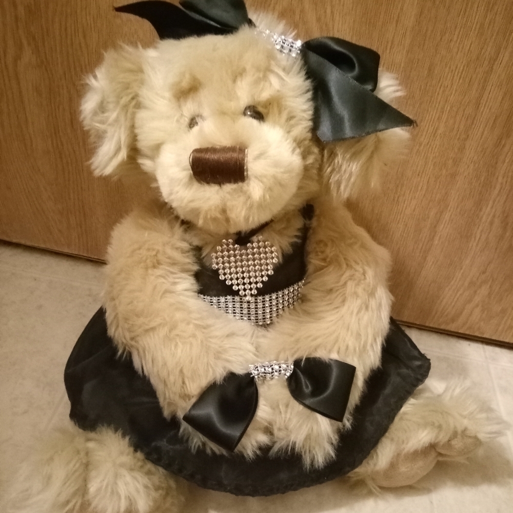 Adorable Vintage Teddy Bear 12 Inches Holiday Birthday Anniversary Gift